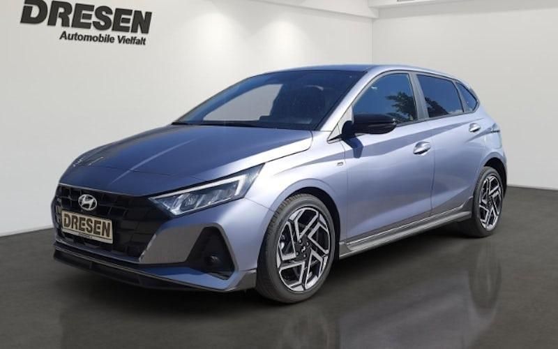 Neu Hyundai i20 N Line 100 PS (73 kW) 2025 Blau Limousine