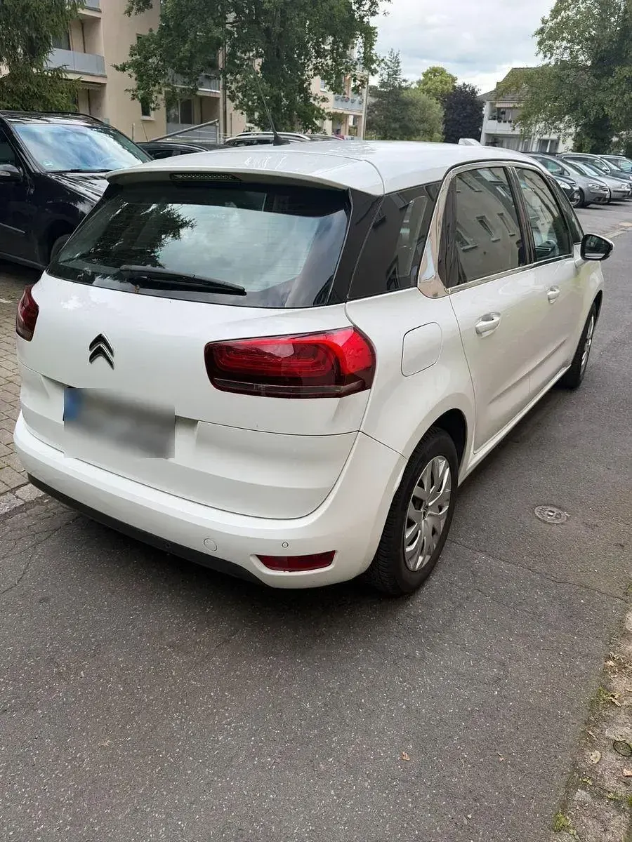 Gebraucht Citroën C4 Picasso Shine 150 PS (110 kW) 2016 Weiß Van / Kleinbus