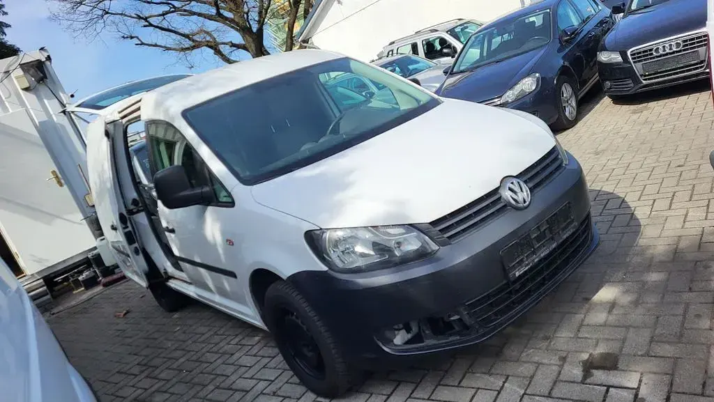 Gebraucht VW Caddy 75 PS (55 kW) 2012 Weiß Van / Kleinbus