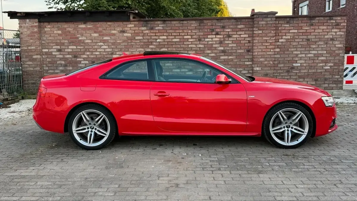 Gebraucht Audi A5 S-Line 190 PS (139 kW) 2015 Rot Coupé