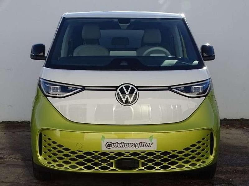 Gebraucht VW ID. Buzz Pro 150 kW (204 PS) 2022 Candyweiß/limonengelb metalli Van / Kleinbus