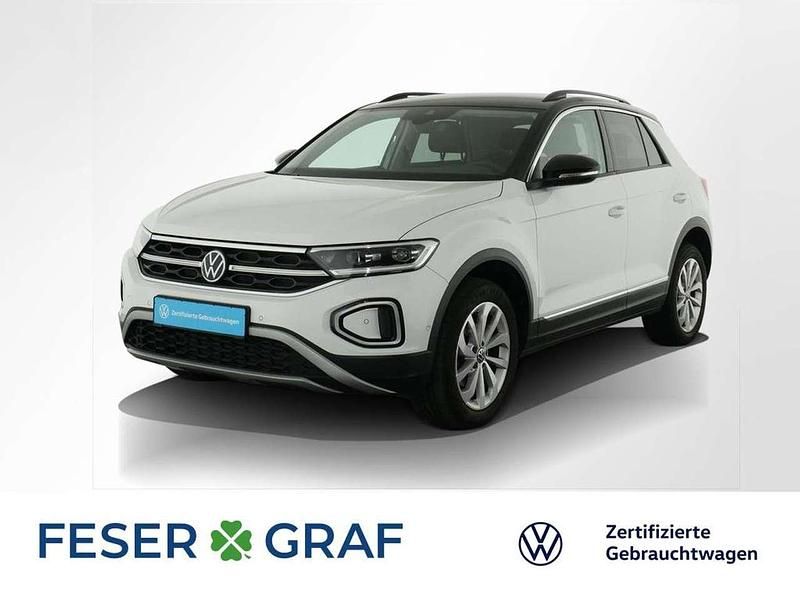 Gebraucht VW T-Roc Style 150 PS (110 kW) 2022 Pure white deep black perleffekt SUV