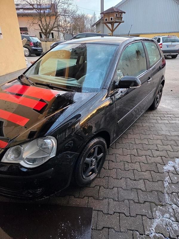Gebraucht VW Polo 69 PS (50 kW) 2008 Schwarz Kleinwagen