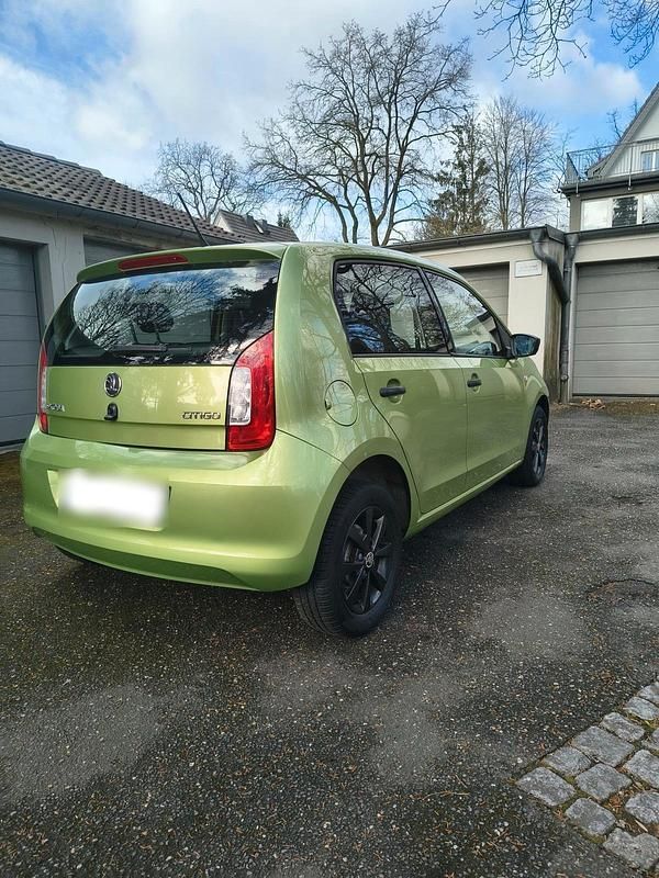 Gebraucht Skoda Citigo 60 PS (44 kW) 2013 Grün Kleinwagen