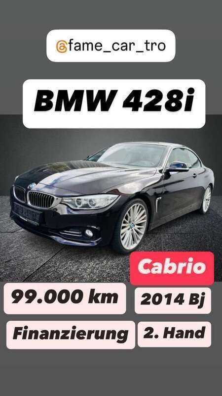 Sparkling brown metallic Gebraucht 2014 BMW 428 Cabrio | 22.000 € (Fairer Preis) - Bild 1/2