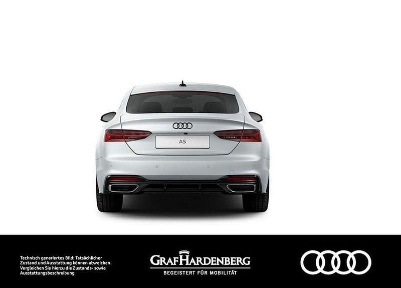 Gebraucht Audi A5 Sportback Business 163 PS (119 kW) 2023 Gletscherweiß metallic Kleinwagen
