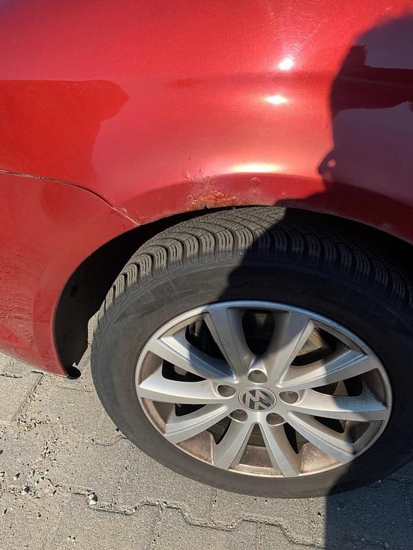 Gebraucht VW Touran 140 PS (102 kW) 2008 Orange Van / Kleinbus