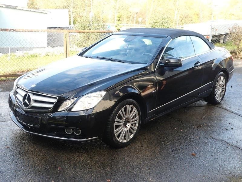 Brugt Mercedes E220 170 HK (125 kW) 2011 Sort Cabriolet