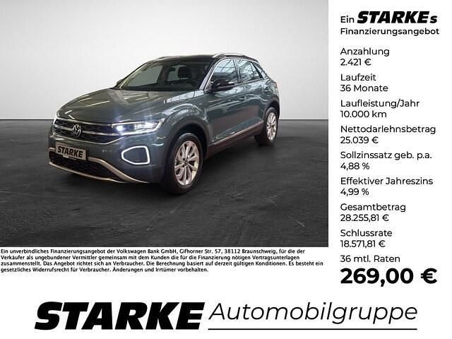 Gebraucht VW T-Roc Style 150 PS (110 kW) 2025 Blau SUV