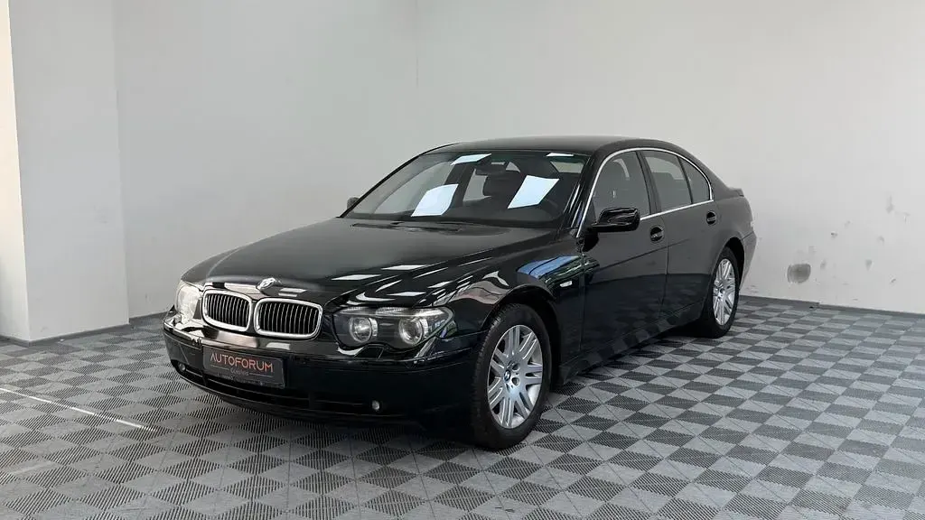 Gebraucht BMW 745 333 PS (244 kW) 2001 Schwarz Limousine
