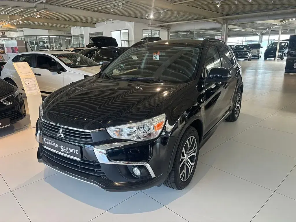 Gebraucht Mitsubishi ASX Top 114 PS (83 kW) 2018 Amethyst black (metallic) SUV