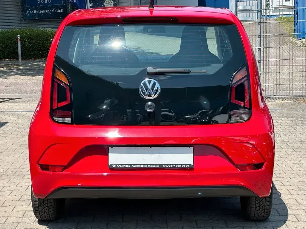 Gebraucht VW up! move up! 60 PS (44 kW) 2018 Rot Kleinwagen