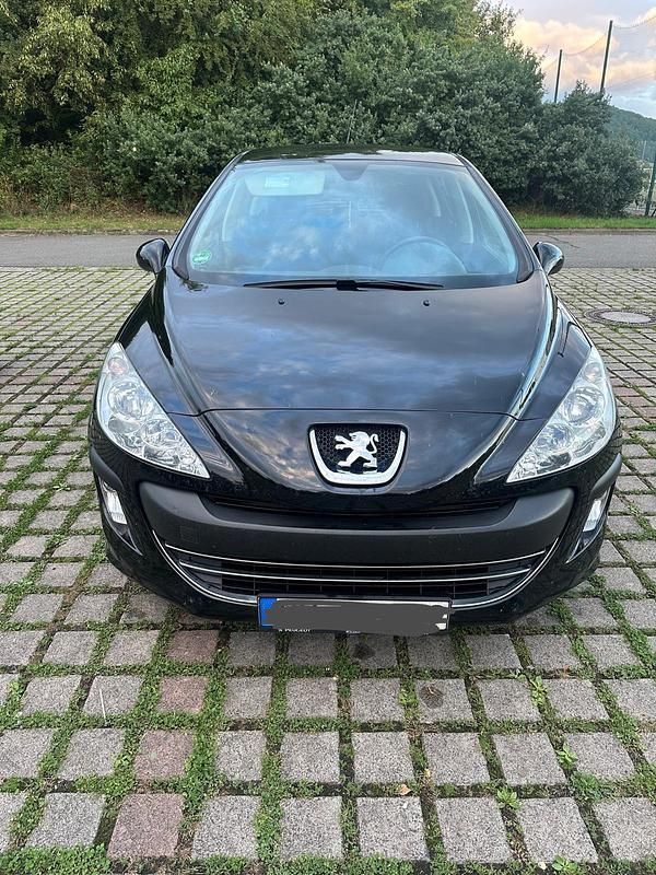 Schwarz Gebraucht 2009 Peugeot 308 Kleinwagen | 1.350 € (Guter Preis) - Bild 1/4