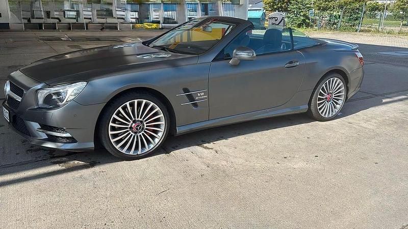 Grau Gebraucht 2012 Mercedes SL350 Cabrio | 31.000 € (Guter Preis) - Bild 1/4
