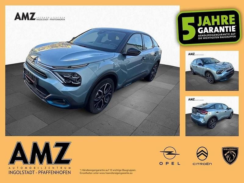 Lackierung olbia blau/typ auss Gebraucht 2021 Citroën e-C4 Feel Limousine | 14.590 € (Guter Preis) - Bild 1/4