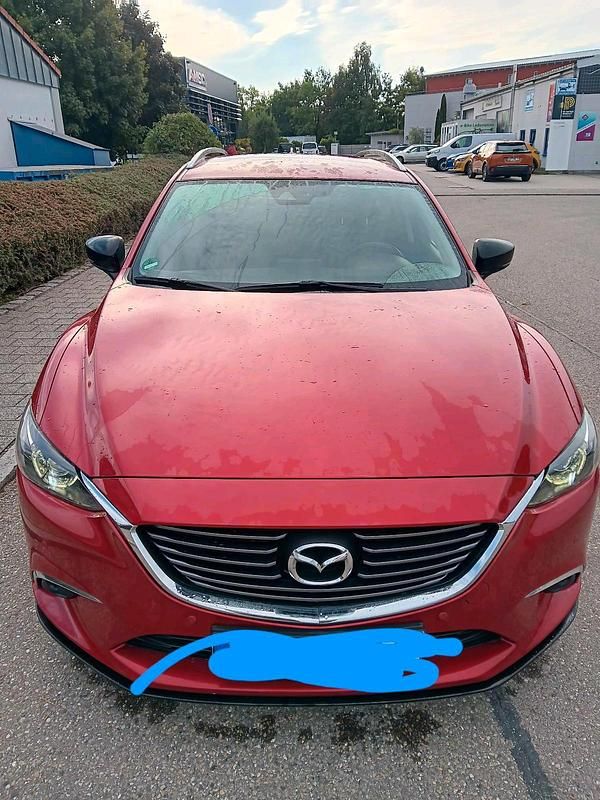 Rot Gebraucht 2017 Mazda 6 Kombi | 11.000 € (Superpreis) - Bild 1/4