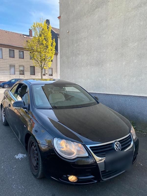 Usata VW Eos 150 CV (110 kW) 2006 Nero Cabrio