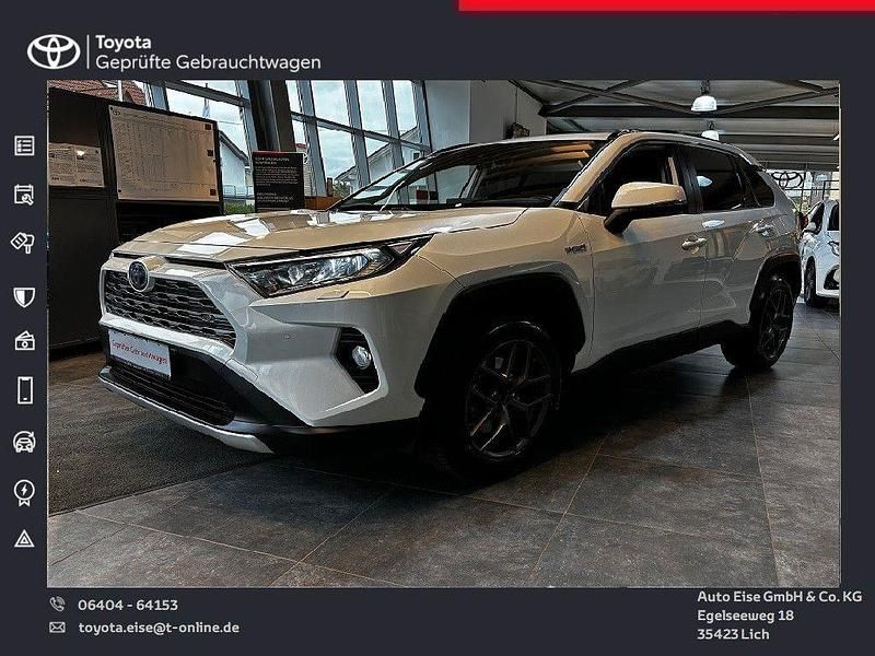 Weiß Gebraucht 2020 Toyota RAV4 Hybrid Team SUV | 27.490 € (Fairer Preis) - Bild 1/4