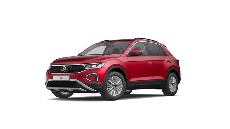 Rot Gebraucht 2022 VW T-Roc Life SUV | 23.991 € (Fairer Preis) - Bild 1/1
