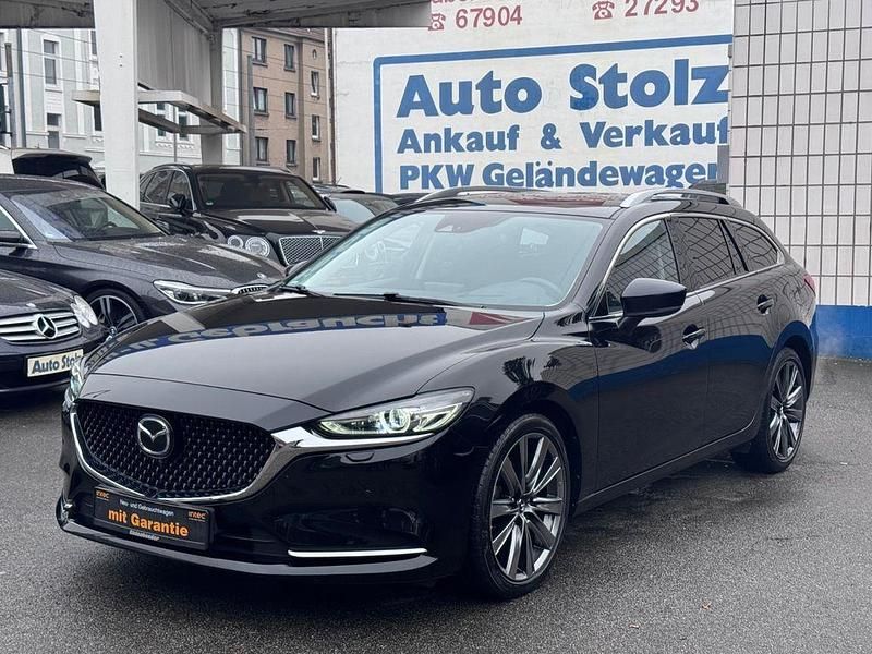 Schwarz Gebraucht 2020 Mazda 6 Sports-Line Kombi | 21.750 € (Guter Preis) - Bild 1/4