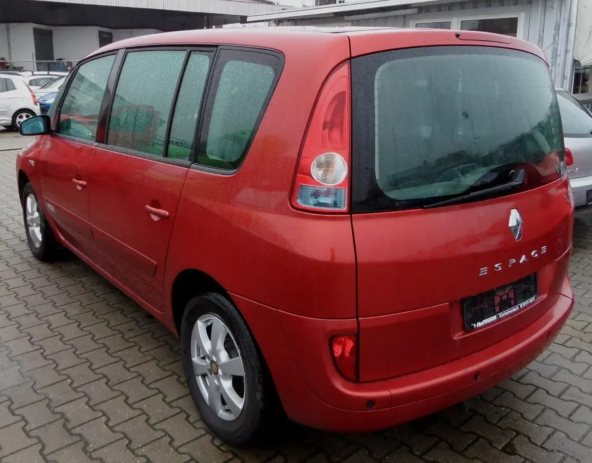 Gebraucht Renault Espace Expression 120 PS (88 kW) 2005 Rot Van / Kleinbus