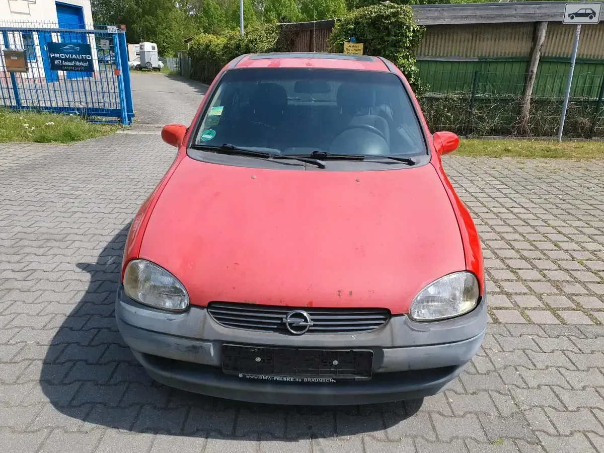 Gebraucht Opel Corsa 1997 Rot Kleinwagen