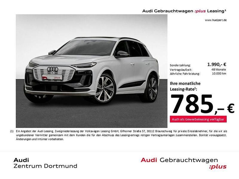 Gletscherweiß metallic Gebraucht 2024 Audi SQ6 e-tron Ambiente SUV | 80.955 € (Fairer Preis) - Bild 1/4
