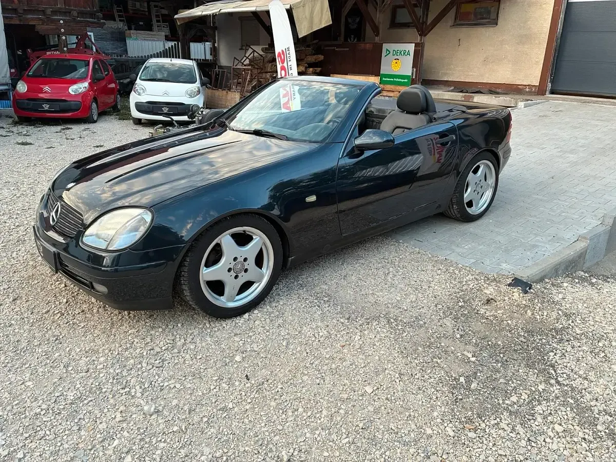 Gebraucht Mercedes SLK200 AMG 136 PS (100 kW) 1997 Schwarz Cabrio