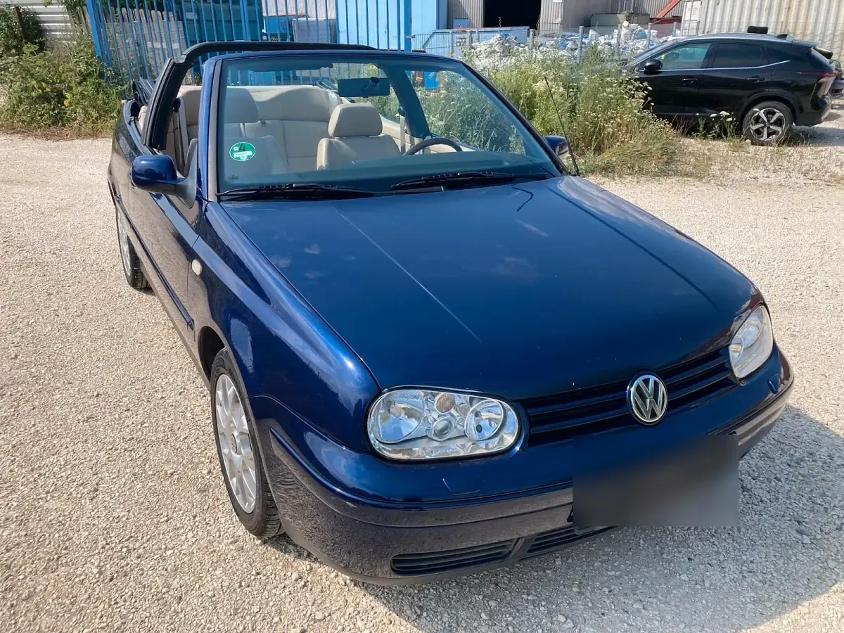 Gebraucht VW Golf Cabriolet 115 PS (84 kW) 2000 Blau Cabrio