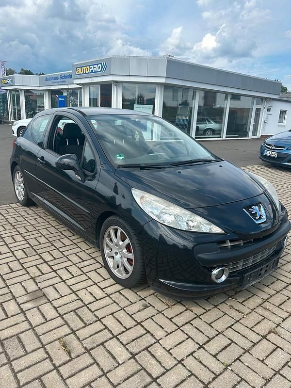 Schwarz Gebraucht 2007 Peugeot 207 Limousine | 690 € (Superpreis) - Bild 1/4