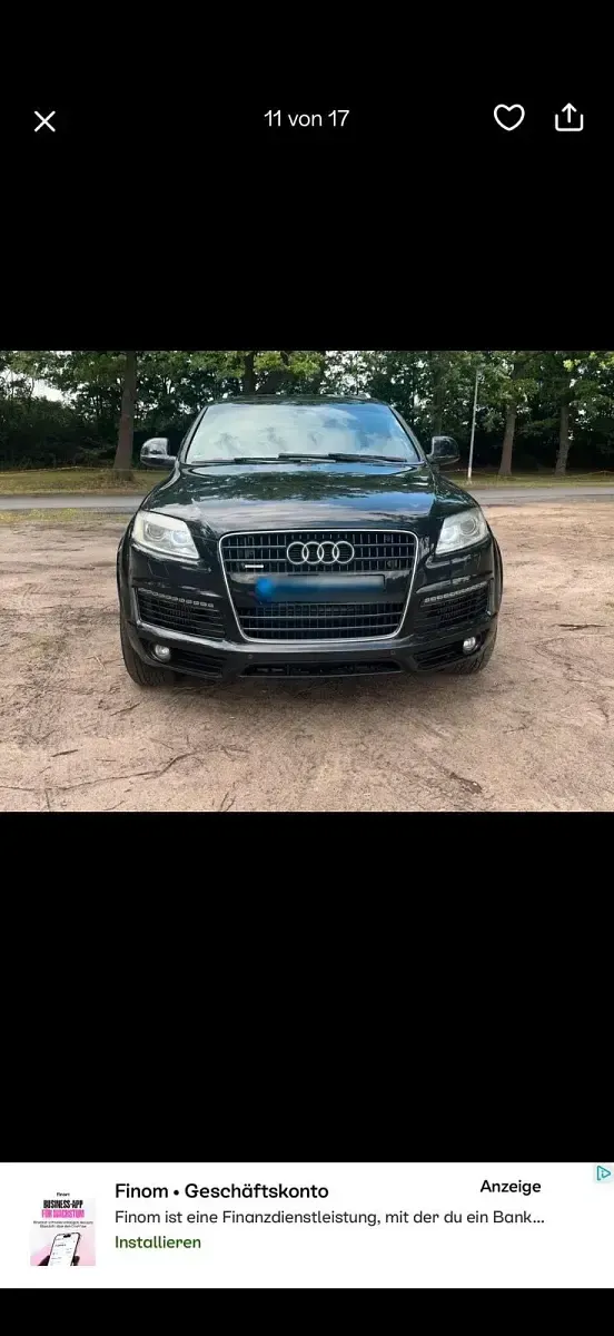 Gebraucht Audi Q7 S-Line 271 PS (199 kW) 2007 Schwarz SUV