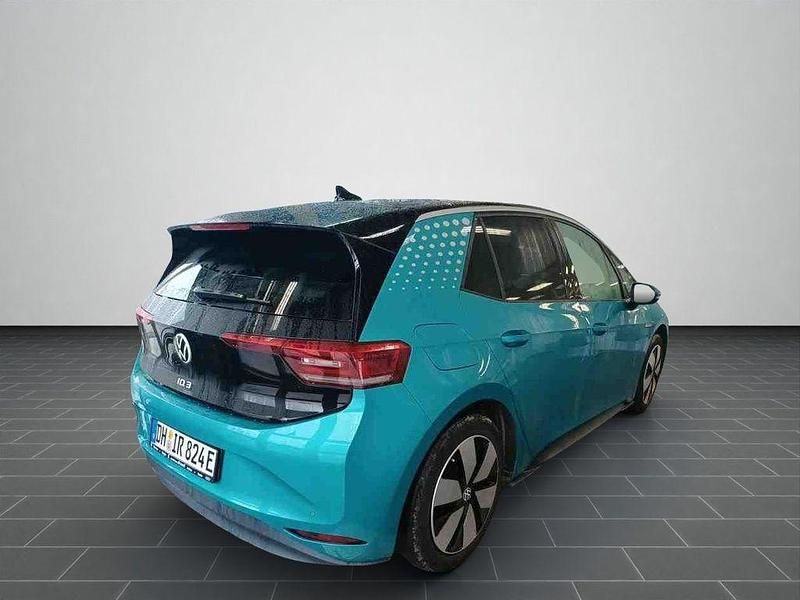 Gebraucht VW ID.3 Pure 110 kW (150 PS) 2022 Makenatürkis metallic schwarz (metallic) Kleinwagen