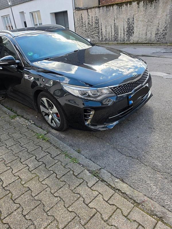 Gebraucht Kia Optima GT 245 PS (180 kW) 2017 Schwarz Kombi