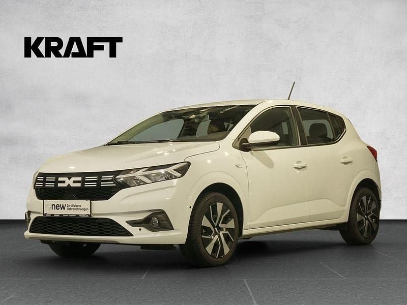 Arktisweiß (weiß) Gebraucht 2025 Dacia Sandero Expression Limousine | 15.400 € (Superpreis) - Bild 1/4