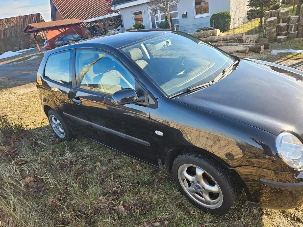 Gebraucht VW Polo 2002 Schwarz Kleinwagen
