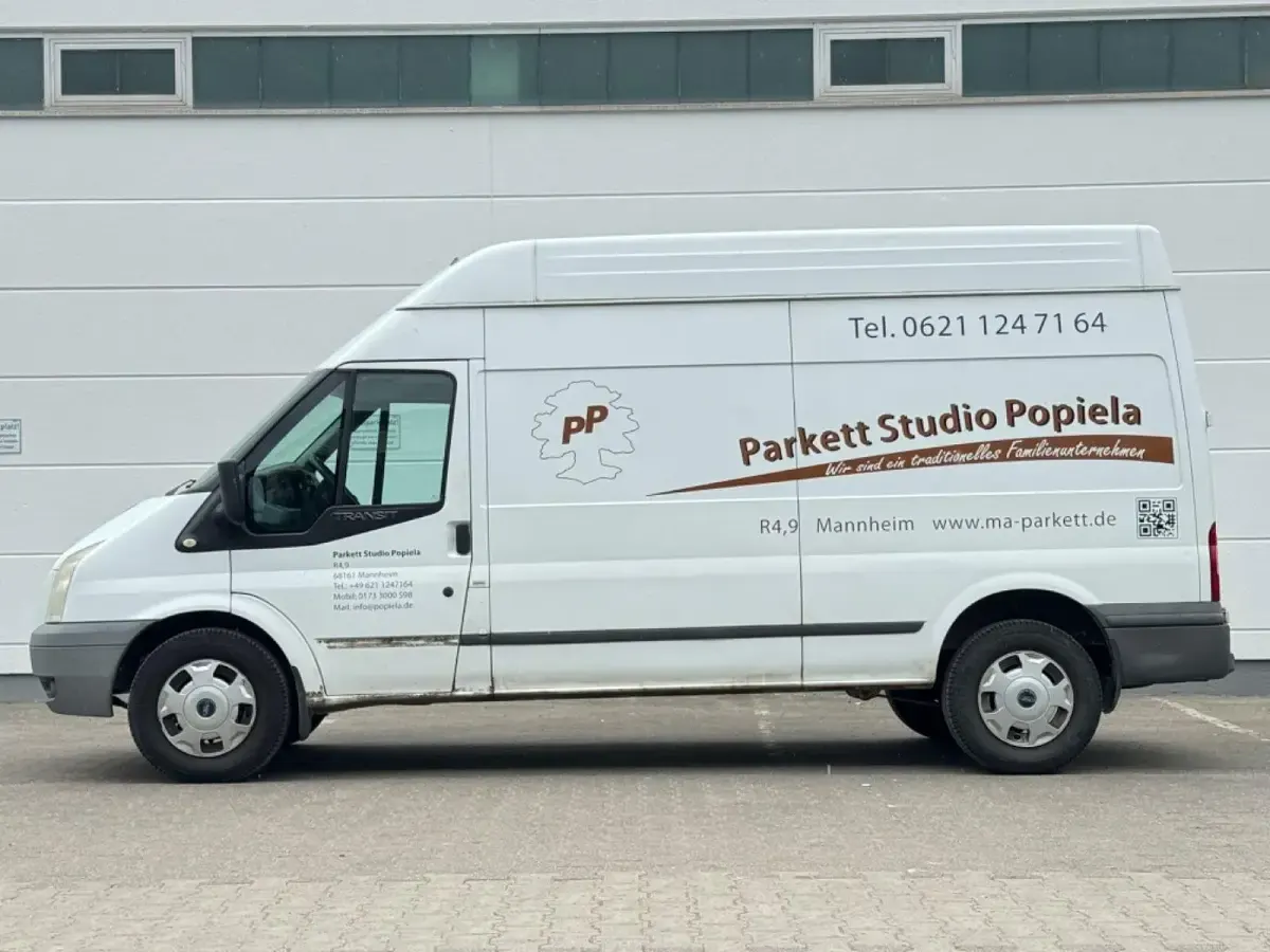 Gebraucht Ford Transit 116 PS (85 kW) 2010 Weiß Van / Kleinbus