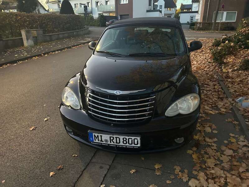 Schwarz Gebraucht 2008 Chrysler PT Cruiser Touring Cabrio | 3.000 € (Fairer Preis) - Bild 1/4