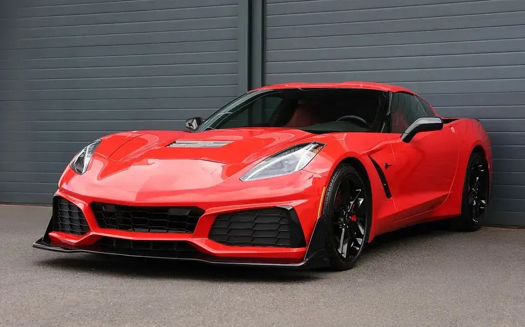 Gebraucht Corvette Stingray 466 PS (342 kW) 2016 Rot Coupé