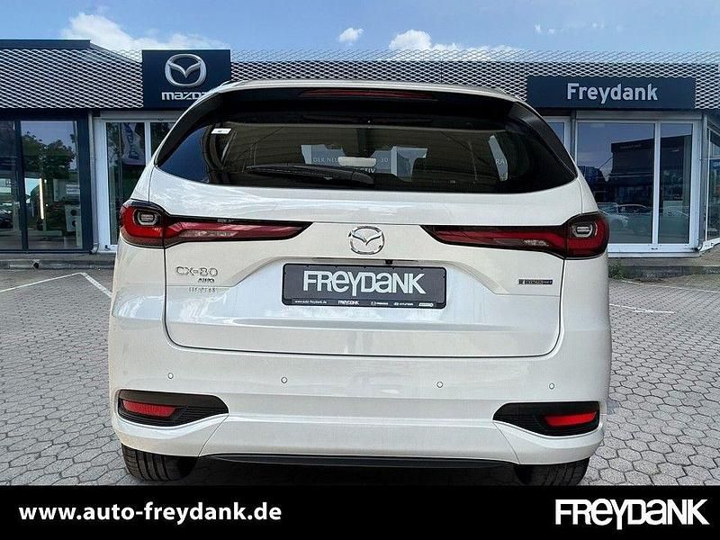 Neu Mazda CX-80 Homura-Line 328 PS (241 kW) 2025 Rhodium white SUV