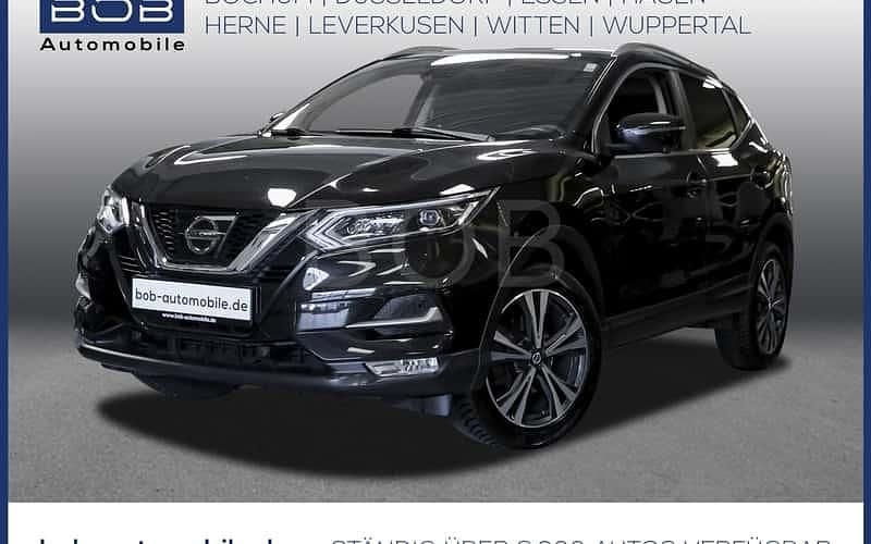 Schwarz metallic (schwarz) (schwarz) Gebraucht 2018 Nissan Qashqai 360º SUV | 14.290 € (Fairer Preis) - Bild 1/4