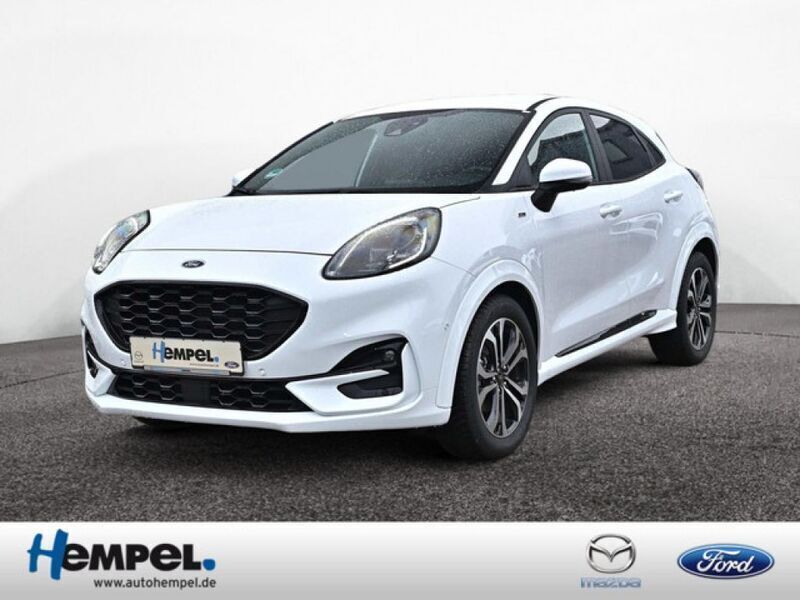 Weiss / frozen white Gebraucht 2023 Ford Puma ST-Line SUV | 23.990 € (Fairer Preis) - Bild 1/4