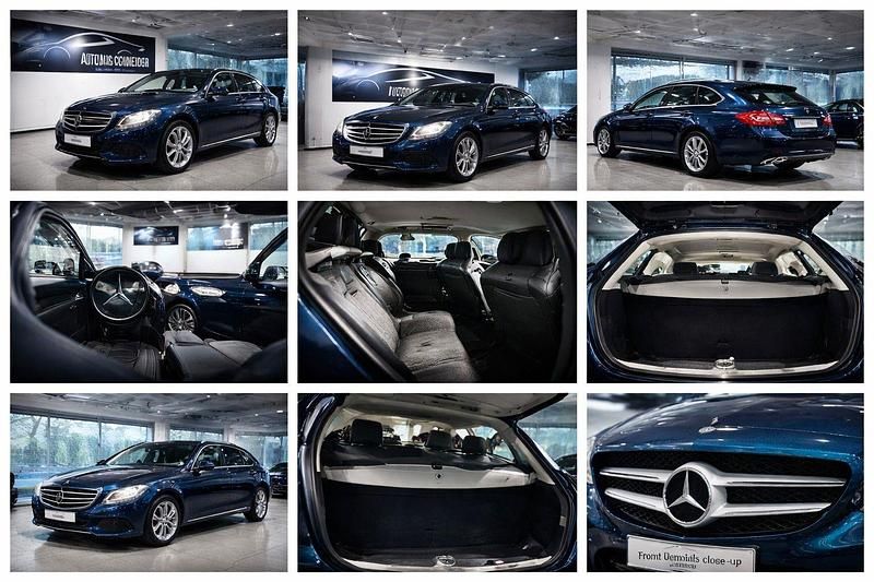 Gebraucht Mercedes C220 170 PS (125 kW) 2016 Blau Kombi
