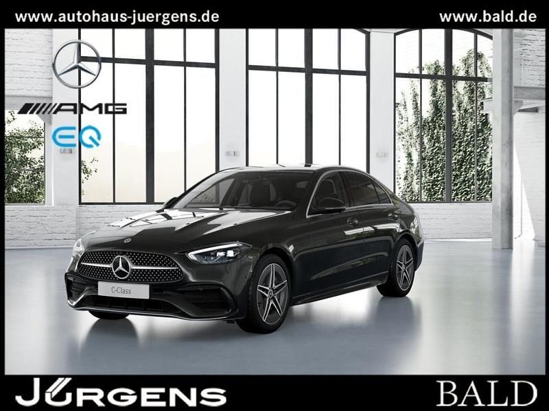 Grau metalliclack graphitgrau Gebraucht 2022 Mercedes C200 AMG Limousine | 38.980 € (Etwas zu teuer) - Bild 1/3