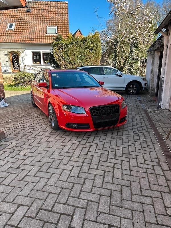 Gebraucht Audi A4 S-Line 163 PS (119 kW) 2008 Rot Kombi