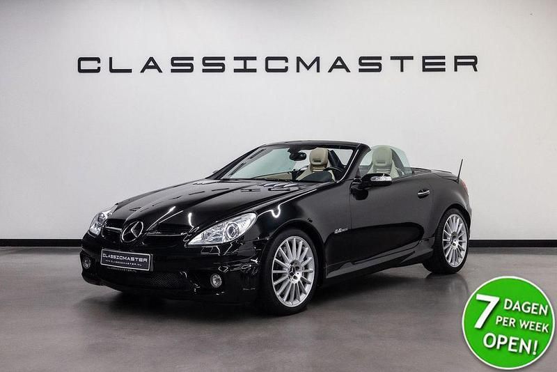 Schwarz Gebraucht 2005 Mercedes SLK55 AMG AMG Cabrio | 24.950 € (Etwas zu teuer) - Bild 1/4