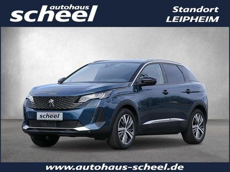 Lackierung blau celebes/metall Gebraucht 2022 Peugeot 3008 SUV | 20.990 € (Superpreis) - Bild 1/4