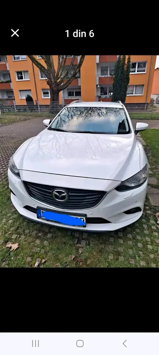 Usata Mazda 6 140 CV (102 kW) 2014 Bianco Station wagon