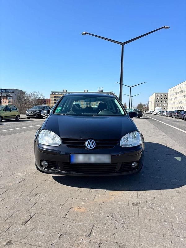 Gebraucht VW Golf V 2006 Schwarz Kleinwagen