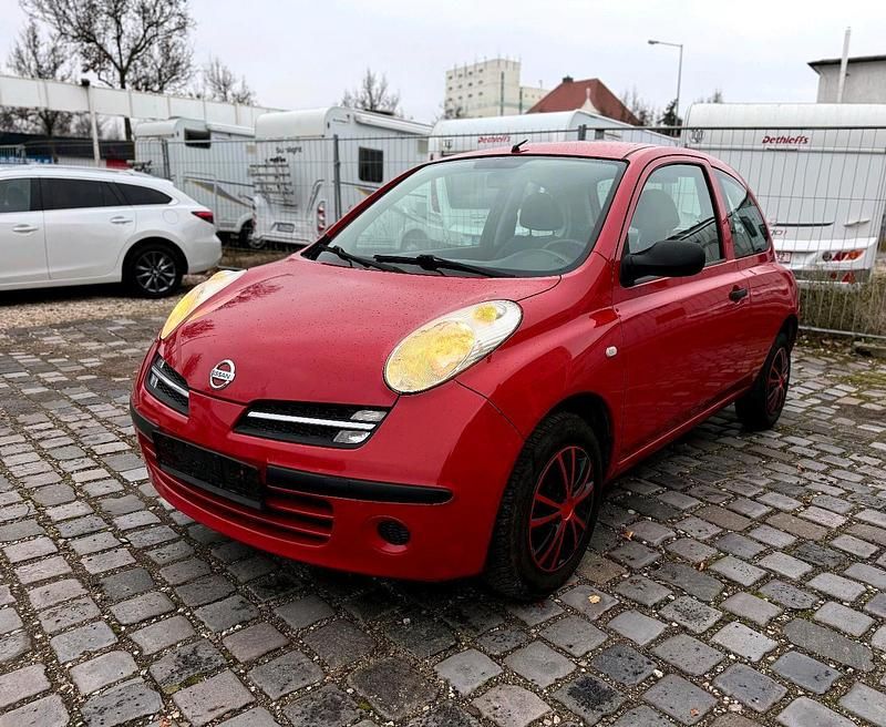 Rot Gebraucht 2006 Nissan Micra Kleinwagen | 1.690 € (Fairer Preis) - Bild 1/4