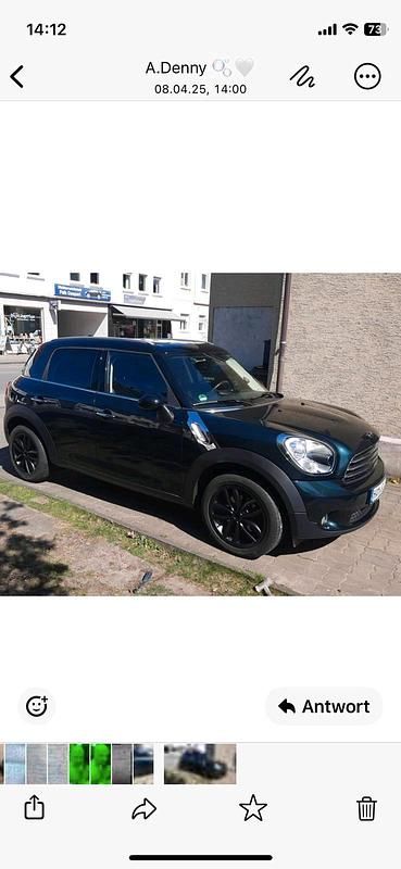 Gebraucht Mini Countryman 110 PS (80 kW) 2014 Grün SUV